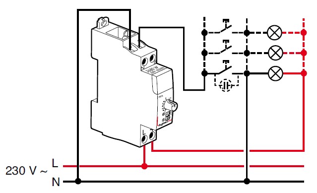 Minuterie 16A 230 V Legrand