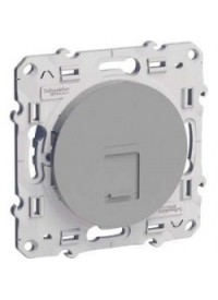 Mécanisme Prise RJ 45 Aluminium Odace