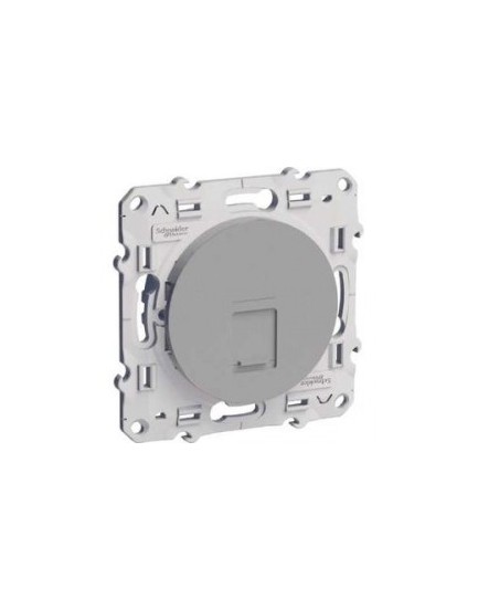 Mécanisme Prise RJ 45 Aluminium Odace