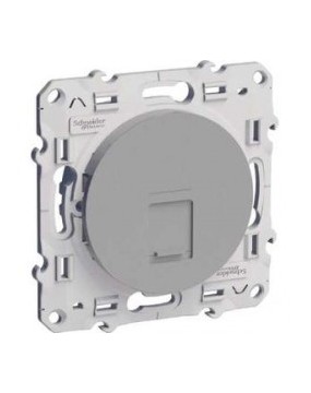 Mécanisme Prise RJ 45 Aluminium Odace