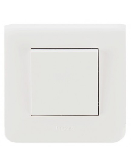 Bouton poussoir étroit Legrand Mosaic 77030