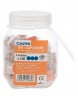 Lot de 100 bornes de connexion rapide auto pour 3 fils électriques de 1 à 2.5² Capri