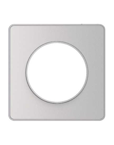 Plaque Odace Touch - Aluminium - Schneider