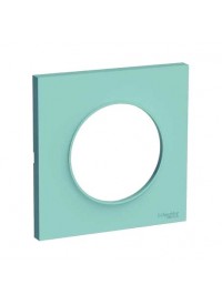 Plaque Odace Styl - Bleu Cyan - Schneider