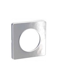 Plaque Odace Touch - Aluminium Martelé - Schneider