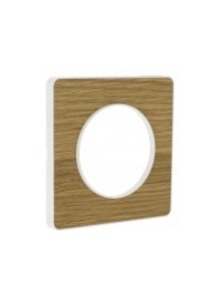 Plaque Odace Touch - Bois Naturel - Schneider