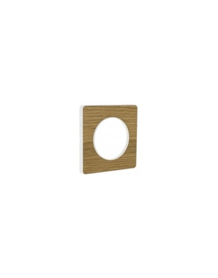 Plaque Odace Touch - Bois Naturel - Schneider