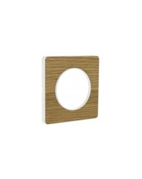 Plaque Odace Touch - Bois Naturel - Schneider