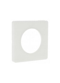 Plaque Odace Touch - Translucide Blanc - Schneider