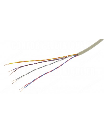 Cable PTT 298 4 Paires 100 Mètres