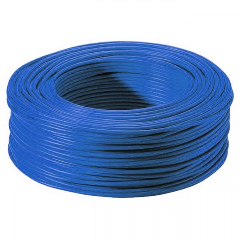Câble electrique H07V-R 10mm2 - Bleu