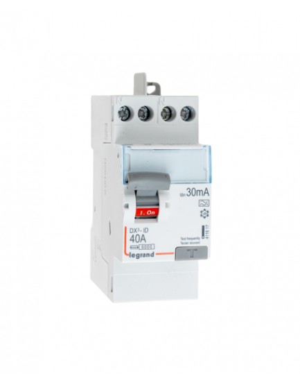 Interrupteur différentiel Legrand DNX 3 40A 30mA Type A 411617