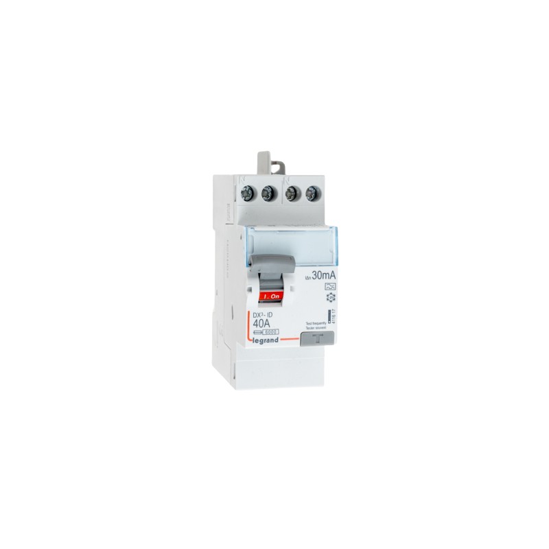 Interrupteur différentiel Legrand DNX 3 40A 30mA Type A 411617