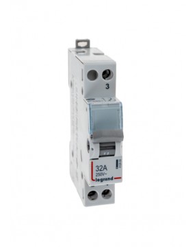 Interrupteur-inverseur - va et vient 250 v~ - 1 module