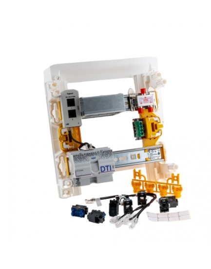 Coffret de communication - Kit répartiteur TV sur RJ45 2 sorties