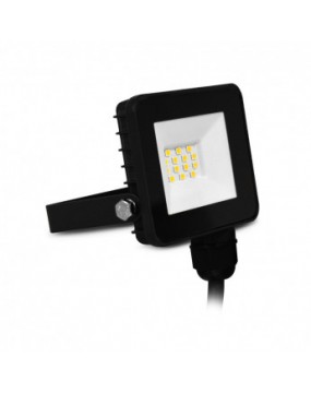 Projecteur LED 10W 3000K Noir MIIDEX LIGHTING