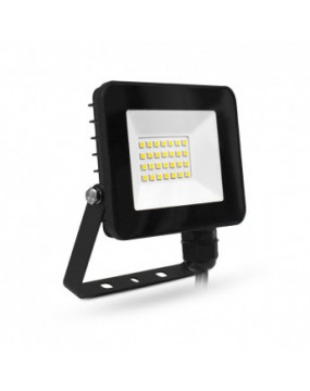 Projecteur LED 20W 4000K Noir MIIDEX LIGHTING