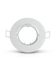 Encadrement Spot Rond Orientable Diam 86mm Finition Blanc