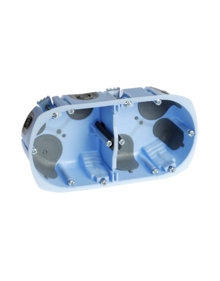 Boite d'encastement 2 postes Air'metic Prof 40mm Eur'ohm
