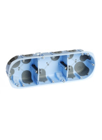 Boite d'encastement 3 postes Air'metic Prof 40mm Eur'ohm