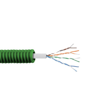 Gaine Préfilée ICTA D20 RJ 45 Catégorie 6 en 100m