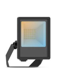 Projecteur LED Noir 20W CCT IP65 Miidex
