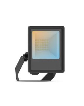 Projecteur LED Noir 10W CCT IP65 Miidex
