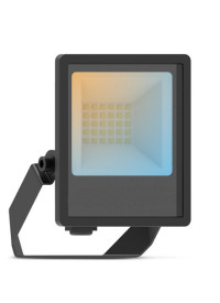 Projecteur LED Noir 30W CCT IP65 Miidex