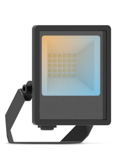 Projecteur LED Noir 30W CCT IP65 Miidex