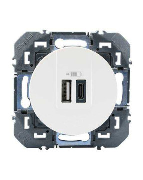 Mécanisme Prise Chargeur USB A + C Double Dooxie Legrand