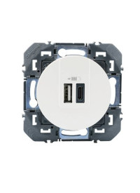 Mécanisme Prise Chargeur USB A + C Double Dooxie Legrand