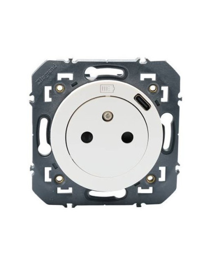 Mécanisme Prise Dooxie avec Chargeur USB Type C Legrand