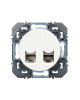 Mécanisme Double Prise RJ 45 Catégorie 6 Dooxie Legrand
