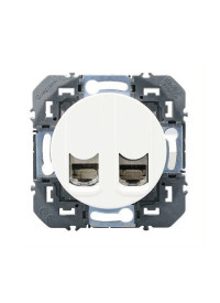 Mécanisme Double Prise RJ 45 Catégorie 6 Dooxie Legrand