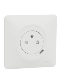Combi Prise Affleurante + Chargeur USB C Ovalis Schneider