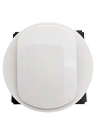 Mécanisme + Enjoliveur Bouton Poussoir Blanc Céliane Legrand