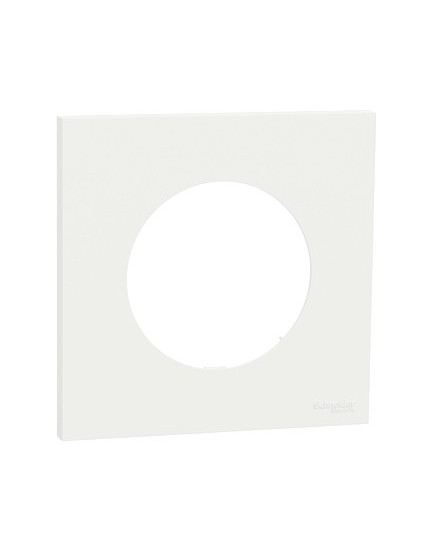Plaque de finition Simple Craie Odace Schneider