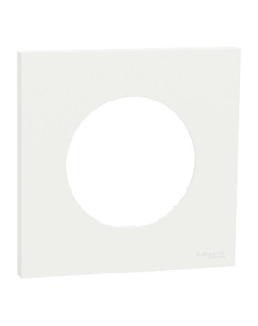Plaque de finition Simple Craie Odace Schneider