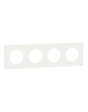 Plaque de finition Quadruple Craie Odace Schneider