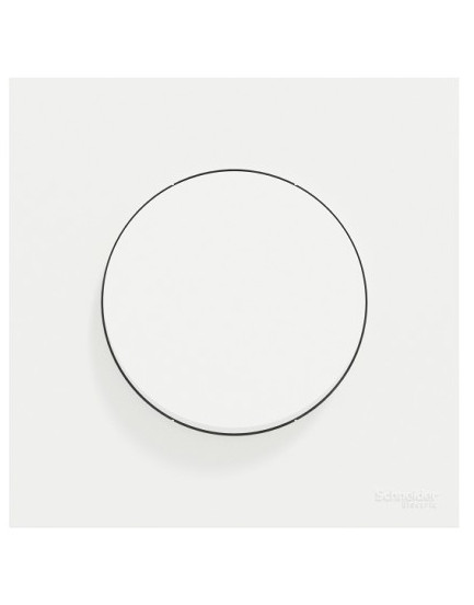 Va-et-vient ou poussoir 10AX Complet Blanc Craie Odace Schneider