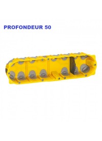 Boite d'encastement 4 postes Batibox Energy Legrand Prof 50mm